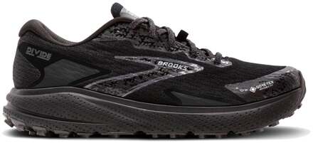 Brooks Divide 5 GTX Trailschoen Dames-Zwart,Grijs - 36.5