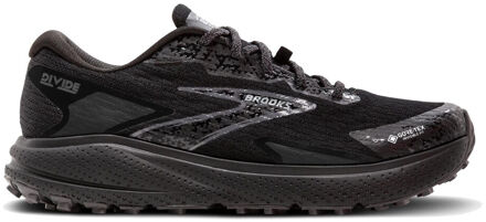 Brooks Divide 5 GTX Trailschoen Dames-Zwart,Grijs - 36.5