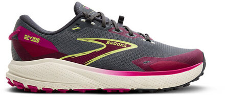 Brooks Divide 6 Dames paars - 42 1/2