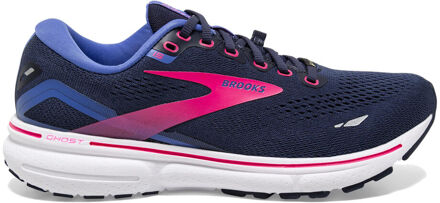 Brooks Ghost 15 GTX Neutrale Schoen Dames-Zwart,Blauw - 36.5