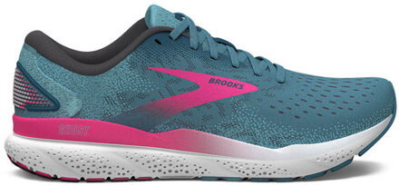 Brooks Ghost 16 Dames blauw/roze - 44