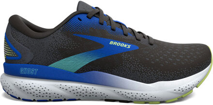 Brooks Ghost 16 Heren zwart/blauw - 40 1/2
