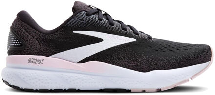 Brooks Ghost 16 Neutrale Schoen Dames-Zwart,Roze - 36.5,37.5,38,38.5