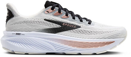 Brooks Ghost 17 Dames wit/zwart - 44