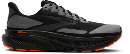 Brooks Ghost 17 Dames zwart/oranje - 43