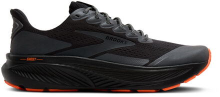Brooks Ghost 17 Heren zwart/oranje - 47 1/2
