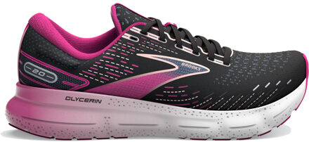 Brooks Glycerin 20 hardloopschoenen dames Zwart dessin - 40