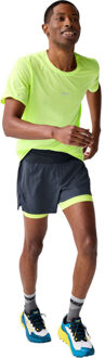 Brooks High Point 5" 2-in-1 Short 2.0 Heren navy