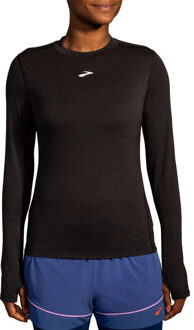 Brooks High Point Longsleeves Dames zwart
