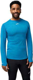 Brooks High Point Longsleeves Heren blauw - 2XL
