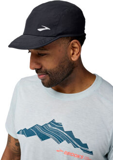 Brooks Lightweight Packable Hat 2.0 zwart/zwart - L-XL