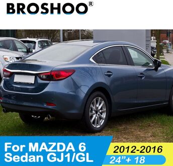 Broshoo Auto Ruitenwissers Blade Voor Mazda 6 2002 2003 2004 2005 2006 2007 Sedan GJ1 GL S-2418