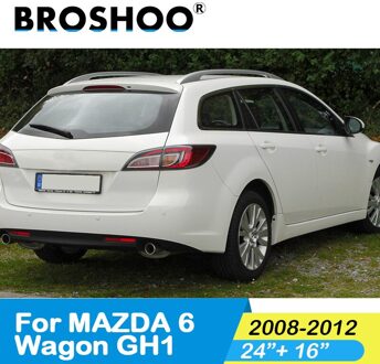 Broshoo Auto Ruitenwissers Blade Voor Mazda 6 2002 2003 2004 2005 2006 2007 Wagon GH1 S-2416