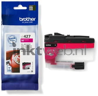 Brother inktcartridge, 1.500 pagina's, OEM LC-427M, magenta