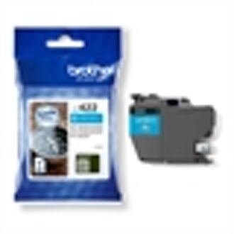 Brother inktcartridge, 550 pagina's, OEM LC-422C, cyaan