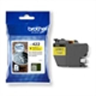 Brother inktcartridge, 550 pagina's, OEM LC-422Y, geel