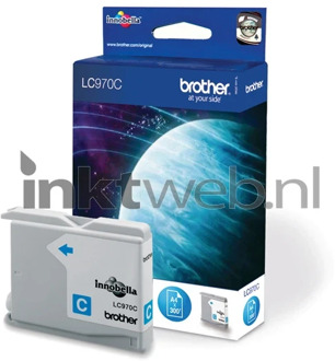 Brother Inktcartridge Brother LC-970C blauw