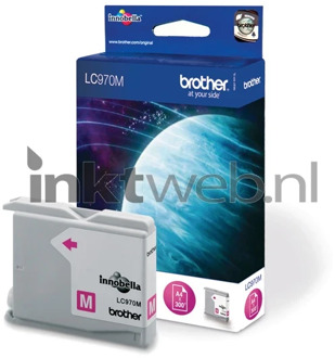 Brother Inktcartridge Brother LC-970M rood
