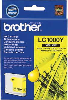 Brother inktcartridge - geel