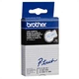 Brother Labeltape Brother P-touch TC-293 9mm blauw op wit