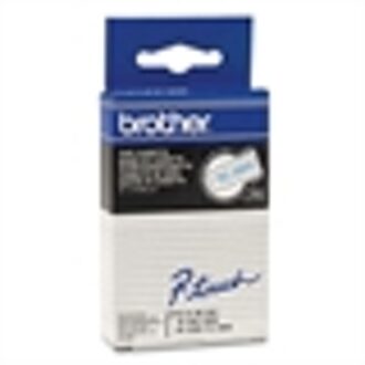 Brother Labeltape Brother P-touch TC203 12mm blauw op wit