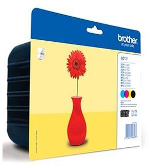 Brother LC-121VALBP Inkt Zwart