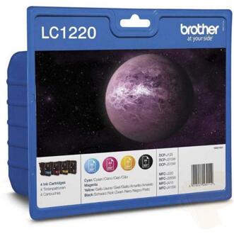 Brother LC-1220VALBP Inkt Zwart