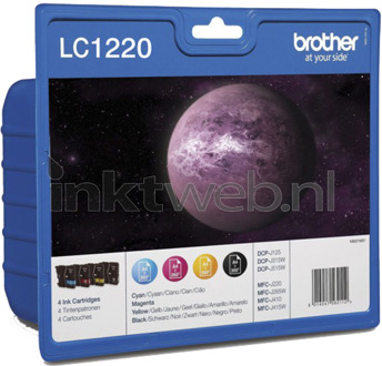 Brother LC-1220VALBP Inkt Zwart