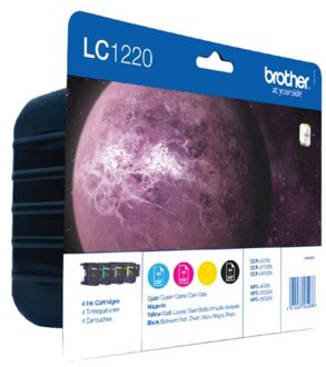 Brother LC-1220VALBP Inkt Zwart
