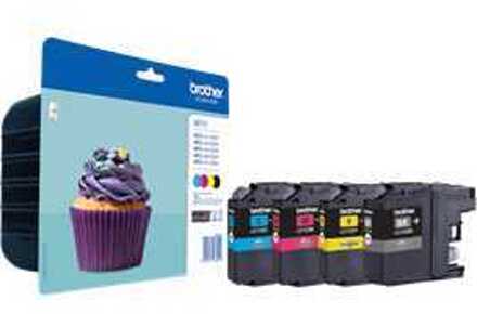 Brother Lc-123 Value-pack Zwart En Kleur Cartridge