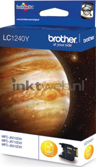 Brother LC-1240Y Inkt Geel