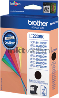 Brother LC-223BK Inkt Zwart