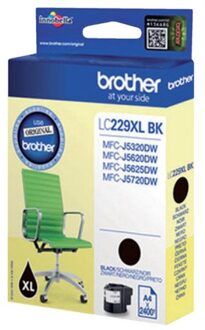 Brother LC-229XL Cartridge Zwart