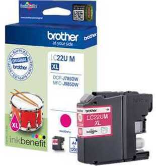 Brother LC-22UM Inkt Paars