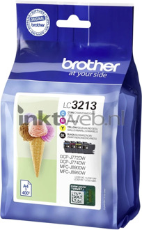 Brother LC-3213 Multipack zwart en kleur cartridge