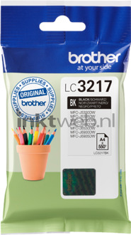 Brother LC-3217BK Inkt Zwart