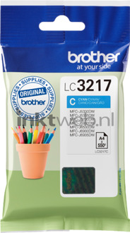 Brother LC-3217C Inkt Blauw