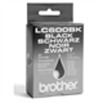 Brother LC-600BK inktcartridge zwart (origineel)
