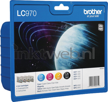 Brother LC-970 Quadpack
