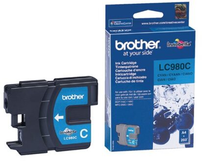 Brother LC-980C Inkt Blauw