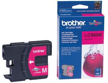 Brother LC-980M Inkt Paars
