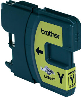 Brother LC-980Y Inkt Geel