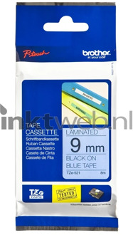 Brother Tape gelamineerd 9mm Multikleur