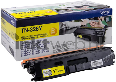 Brother TN-326Y Toner Geel