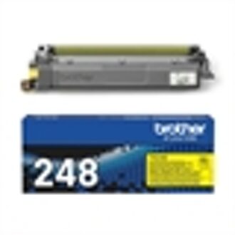 Brother Toner met gele inkt TN248Y voor BROTHER-printers - 1000 pagina's