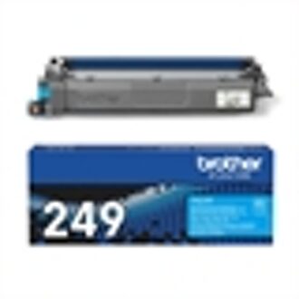 Brother Toner met zeer hoge capaciteit - BROTHER - TN249C - Cyaan - 4000 pagina's