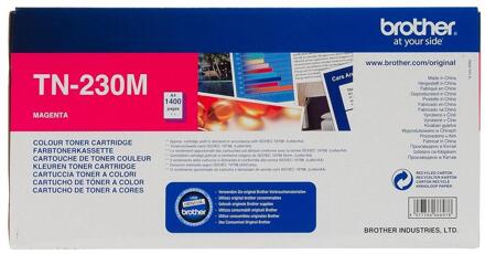 Brother Tonercartridge Brother TN-230M rood