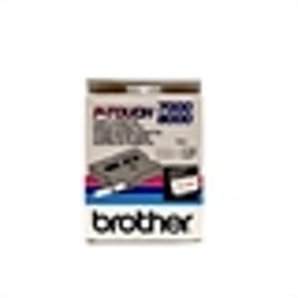 Brother TX-232 tape rood op wit 12mm x 15m (origineel)