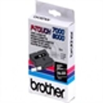 Brother TX-335 tape wit op zwart 12mm x 8m (origineel)