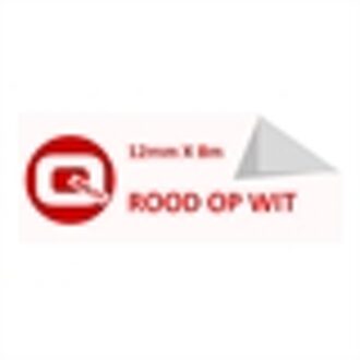 Brother TZe-232 tape rood op wit 12mm x 8m (huismerk)